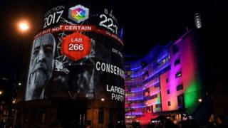 Une image de la prévision de la BBC à Portland
