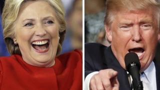 Hillary Clinton and Donald Trump