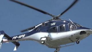 Yadda ake amfani da helikwafta wajen zirga-zirga a Sao Paulo na kasar Brazil