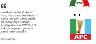PDP ta sha kaye a hannun APC a zaben 2019