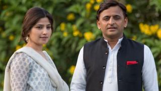 अखिलेश आणि डिंपल यादव