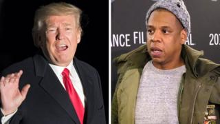 Donald Trump and Jay-Z