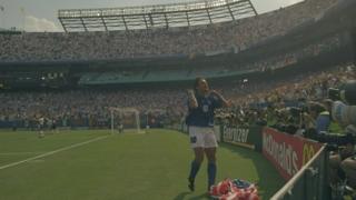 Roberto Baggio, 1994'te ABD'de düzenlenen Dünya Kupası'nda