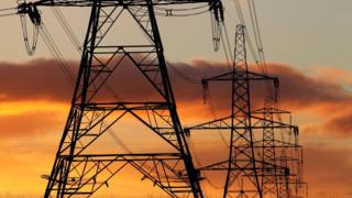 electricity pylons