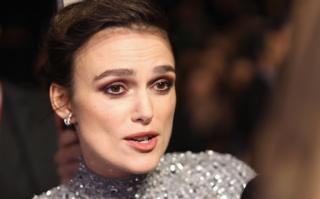 Keira Knightley at the BFI London Film Festival