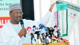 INEC Chairman Mahmud Yakubu
