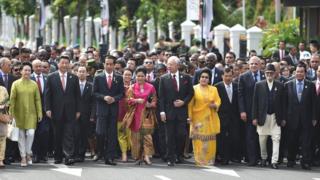 Hun Sen và lãnh đạo châu Á
