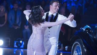 Ryan Lochte and Cheryl Burke