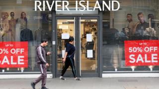 Shop in Wood Green, London, preparing to reopen