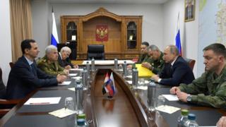 путин и асад