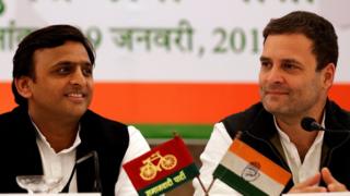 अखिलेश यादव- राहुल गांधी