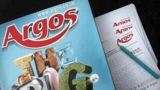 Argos catalogue