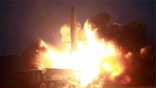 Korea y'ubumanuko ivuga ko izo missile za Koreay y'Uburaruko zidashika kure