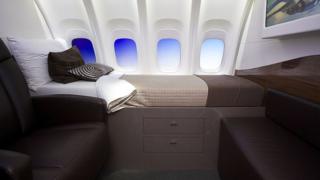 Cabina de un avión.