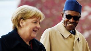 Buhari da Angela Markel