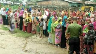 এটি সম্প্রতি সিলেটের নির্বাচনের সময় তোলা ছবি