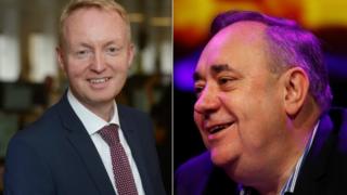 Frank O'Donnell and Alex Salmond