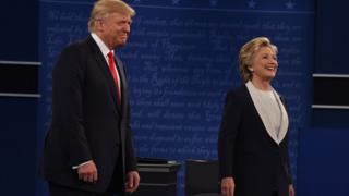 Mista Trump da Misis Clinton