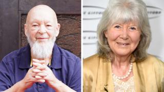 Michael Eavis and Jilly Cooper