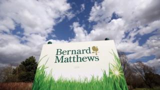 Bernard Matthews sign