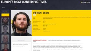 Josh Hanson murder: Shane O'Brien on Europe's 'most wanted' list - BBC News