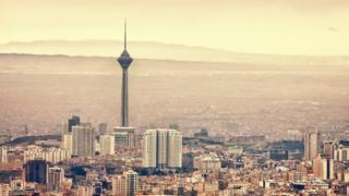 Tehran skyline