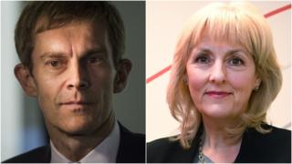 Seumas Milne and Jennie Formby