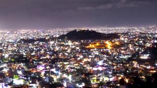 बिजुली बलेको राजधानी सहर