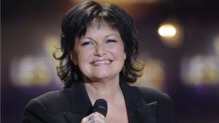 Belgian singer Maurane during ceremony on 1 March 2011