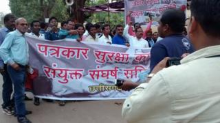 Journalists are concerned over the arrest of their colleagues in Chhattisgarh