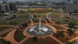Monumental Axis in Brasilia