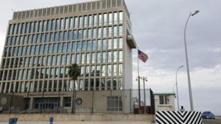 Посольство США в Гаване 17 сентября 2015 года