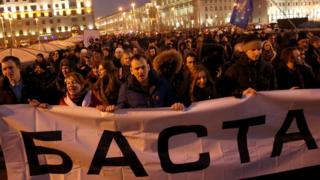 Митинги в Минске проходят на выходных уже месяц
