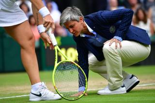 Juez de silla en Wimbledon
