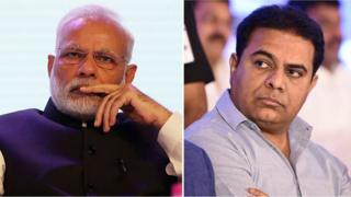 ప్రధాని నరేంద్ర మోదీ, కేటీఆర్