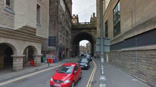 Cowgate under the George IV Bridge