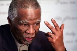 Bwana Mbeki yatanze imihoho mu 2008 agondojwe na Bwana Zuma