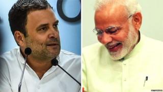 राहुल गांधी और नरेंद्र मोदी