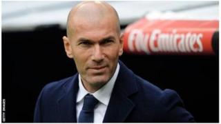 Mkufunzi wa klabu ya Real Madrid Zinedine Zidane