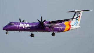 Flybe aeroplane