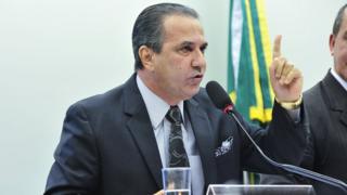 Pastor Silas Malafaia na Câmara dos Deputados em imagem de 2015