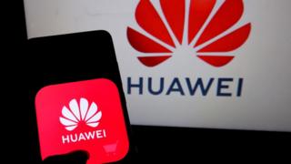 Teléfono Huawei.