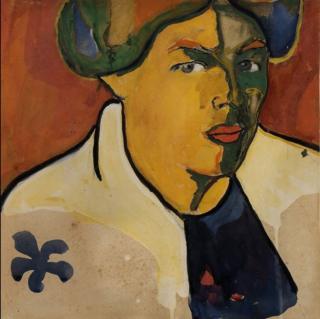 Казимир Малевич. "Женский портрет", 1910-1911. Из коллекции Георгия Костаки в Музее современного искусства в Салониках