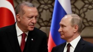 Cumhurbaşkanı Recep Tayyip Erdoğan ve Rusya Devlet Başkanı Vladimir Putin