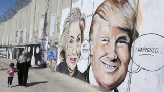 Un muro en Israel