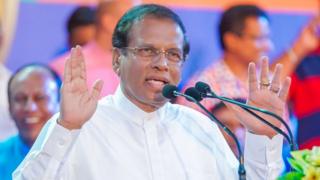 இலங்கை ஜனாதிபதி மைத்திரிபால சிறிசேன