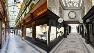 Queen's Arcade in Belfast