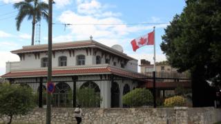 Canadian embassy in Havana