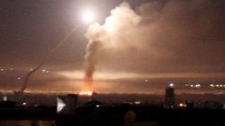 Yadda aka harba makaman roka a tuddan Golan