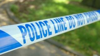 An image of police tape